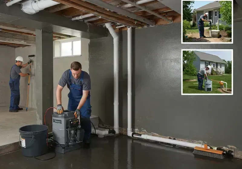 Basement Waterproofing and Flood Prevention process in Waterville, ME